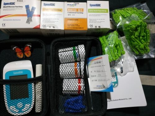 Cholesterol Home Test Kit 3 In 1 Monitor Set photo review