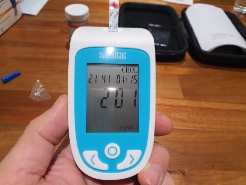 Cholesterol Home Test Kit 3 In 1 Monitor Set photo review