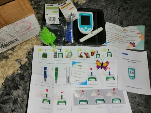 Cholesterol Home Test Kit 3 In 1 Monitor Set photo review