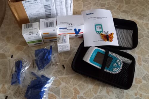 Cholesterol Home Test Kit 3 In 1 Monitor Set photo review