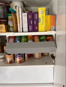 Ezspice - Under-Shelf Pull-Out Spice Organizer photo review