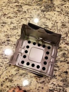 Folding Titanium Wood Stove photo review