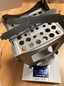 Folding Titanium Wood Stove photo review