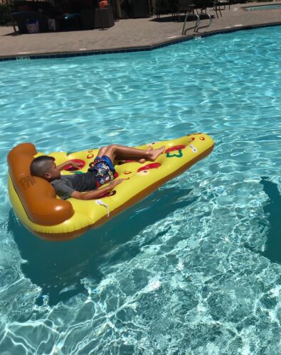 Giant Pizza Slice Pool Floaty Party Toys photo review