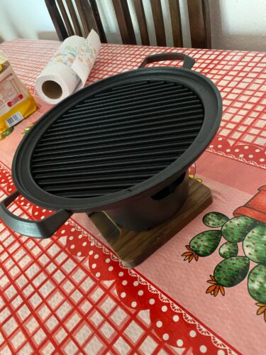 Mini Smokeless Grill photo review