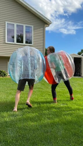 Inflatable Bubble Bumper Ball Body Zorb Bouncers photo review