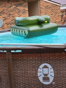 Pool Punisher Inflatable Tank Pool Float Pool Toys Pool Inflatables Swimming Pool Float photo review