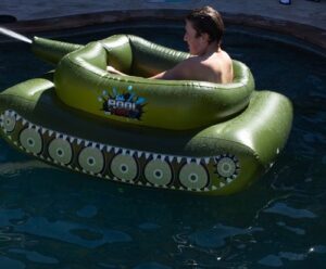 Pool Punisher Inflatable Tank Pool Float Pool Toys Pool Inflatables Swimming Pool Float photo review