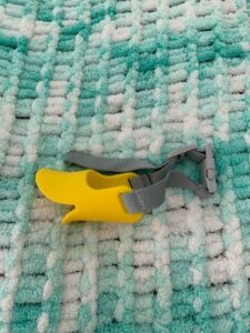 Rhino Mouth Shape Dog Muzzle photo review