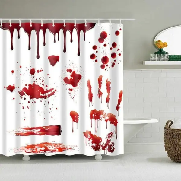 Bloody Color Changing Bath Mat2