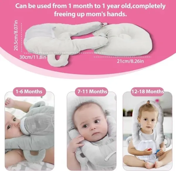 Handsfree Soft Baby Feeding Support Pillow2