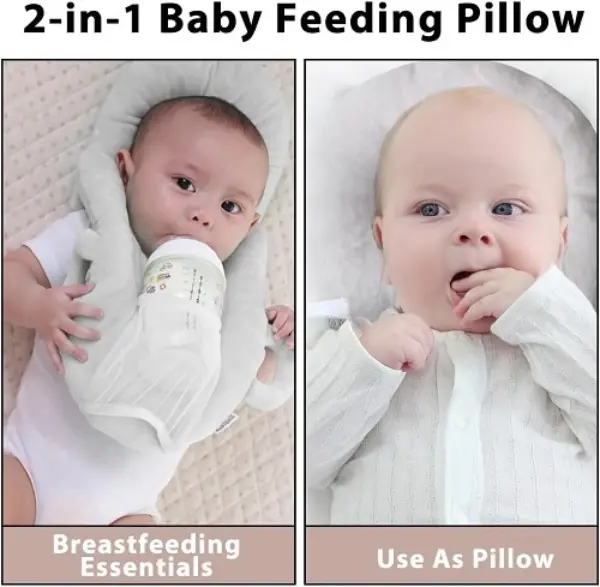 Handsfree Soft Baby Feeding Support Pillow3