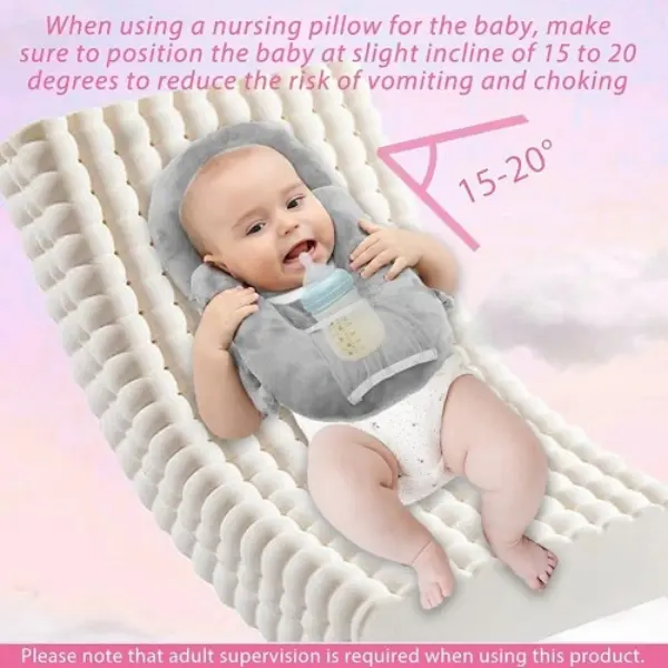 Handsfree Soft Baby Feeding Support Pillow4