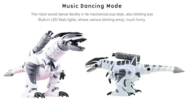 Intellisaur Remote Control Dinosaur Toy Robot For Kids - Interactive Electronic Pet Rc Robot Toy4