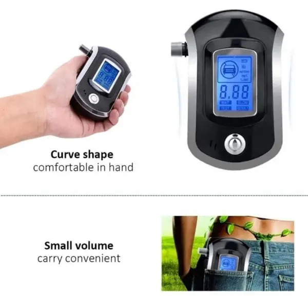 Police-Grade Professional Alcohol Tester Breathalyzer3