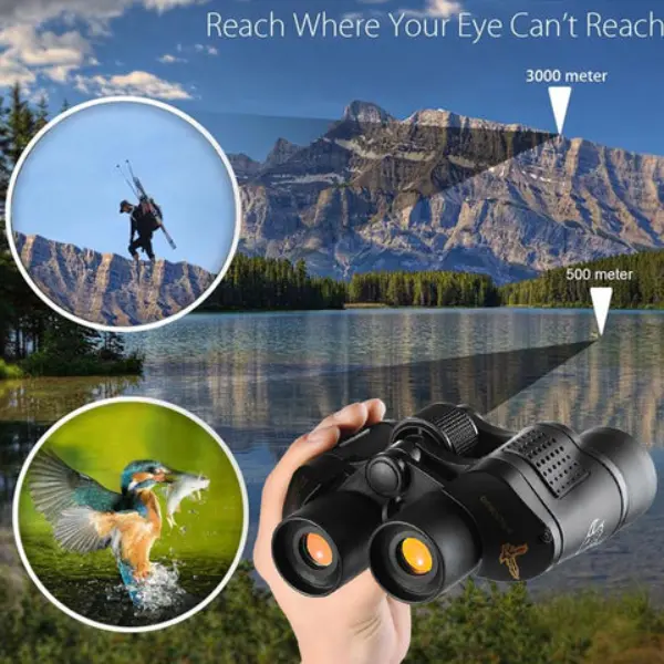 Professional Night Vision Infrared Long Range Binoculars - 60X605