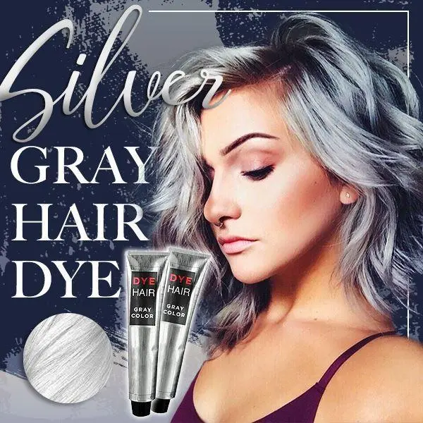 Silver Gray Hair Dye2