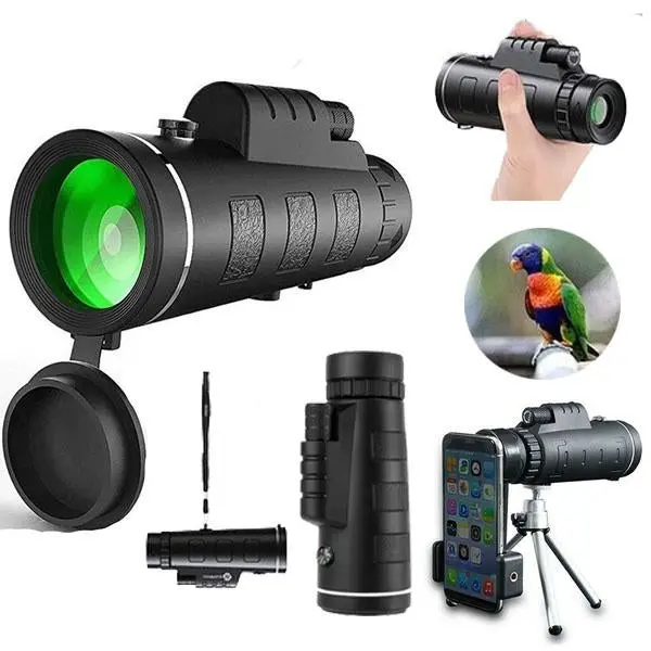 Starscope Monocular - High Power 4K Monocular With Mobile Holder & Tripod - Military Grade1