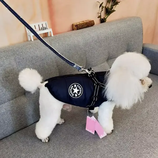 Winter Pet Jacket With Harness4