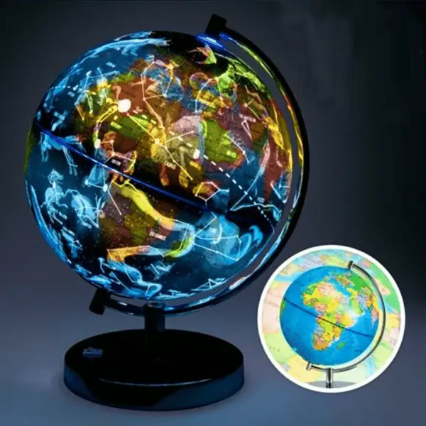 World Globe Led Constellation Map & Night Light2