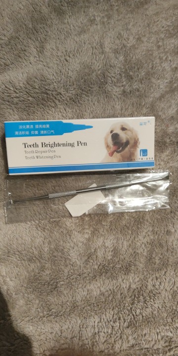 Dog Teeth Plaque Removing Pens (Set 2 Pen) photo review