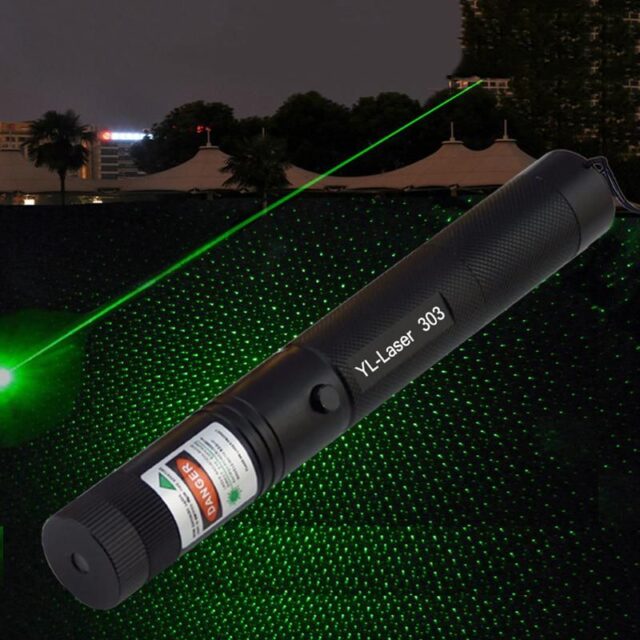 High Power Green Laser Pointer with Starlight Mode