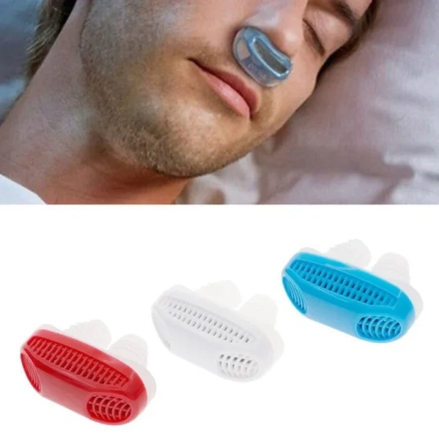 3-Pack Maskless Micro-CPAP Snore Relief Aids