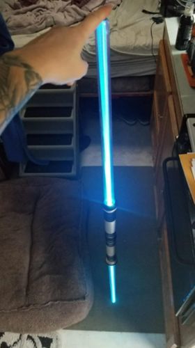 Retractable 7-Color LED Lightsaber for Kids and Adults photo review