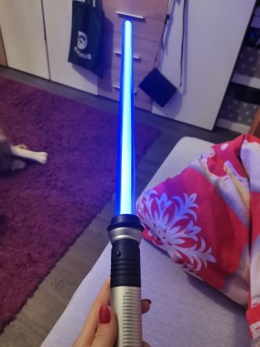 Retractable 7-Color LED Lightsaber for Kids and Adults photo review