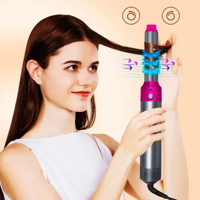 5 In 1 Multifunctional Airwrap Hair Styling Tool