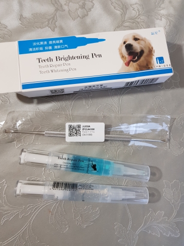 Dog Teeth Plaque Removing Pens (Set 2 Pen) photo review