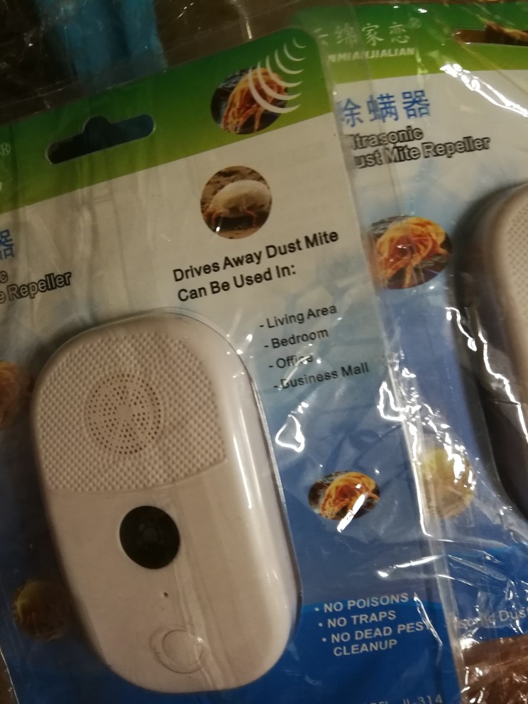 Ultrasonic Mite Repeller Wireless Household Pest Control Device photo review