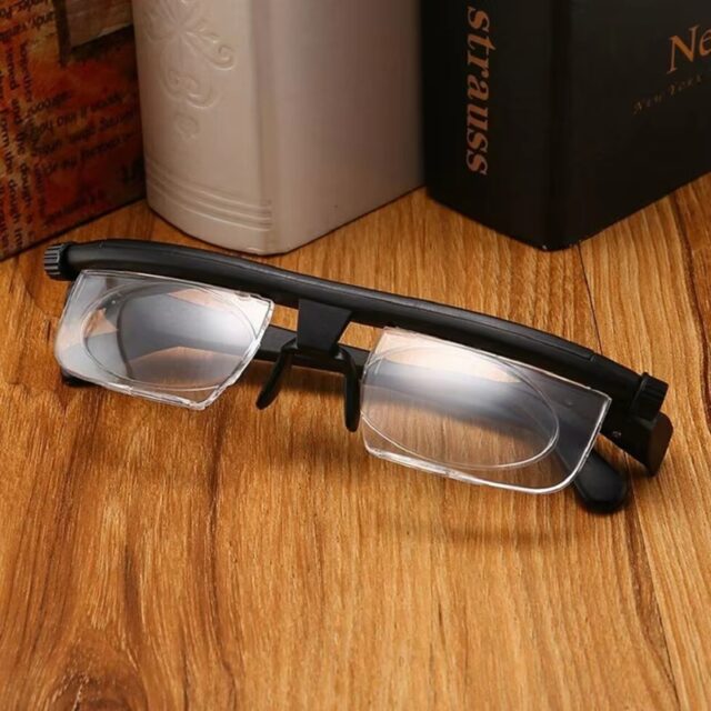 Focus Adjustable Strength Lens Eyeglasses