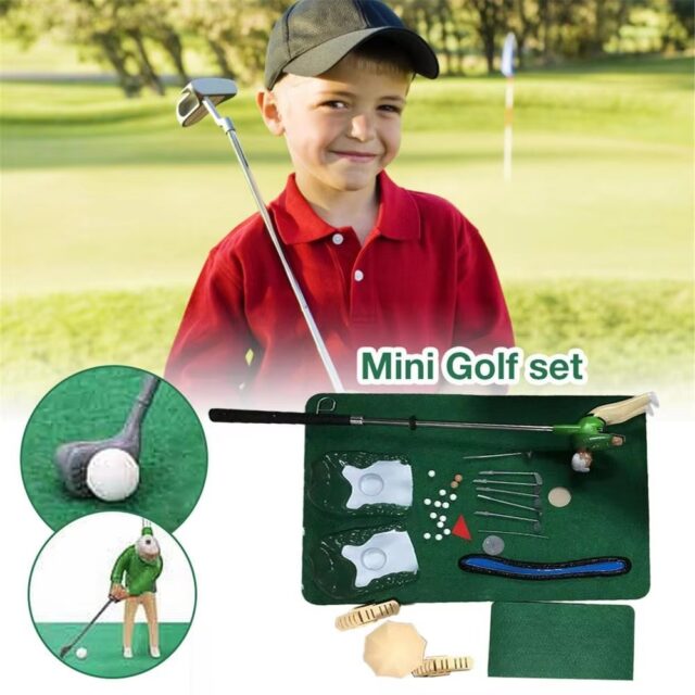 Mini Golfing Man Indoor Golf Game Fun Golf Game