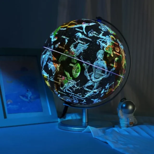 World Globe Led Constellation Map & Night Light