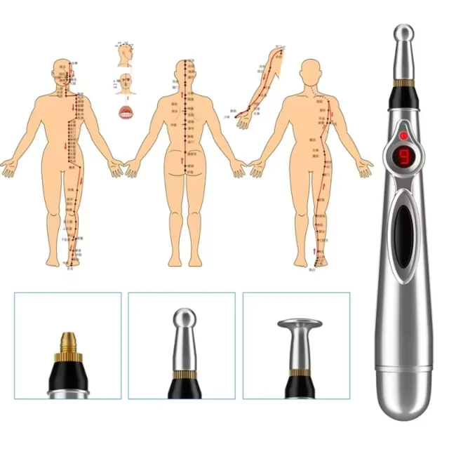 3 Heads Electro Acupuncture Energy Pen