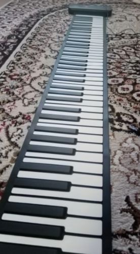 61-Key Portable Roll-Up Piano photo review