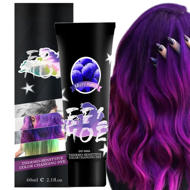 Thermochromic Color Changing Hair Dye - Pack of 2