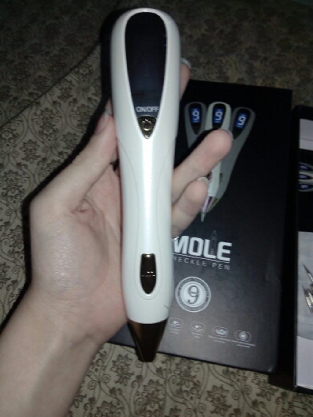 Rechargeable Plasma Pen for Mole and Spot Removal photo review