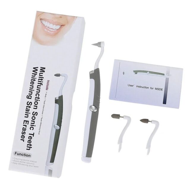 Ultrasonic Teeth Whitening Kit with LED & 3 Heads