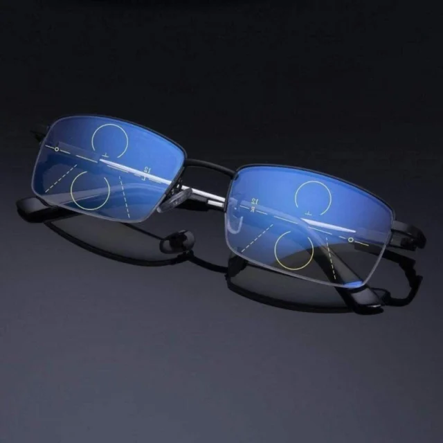 Adjustable Smart Glasses, Multi-Focus And Anti-Blue