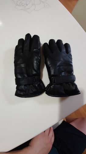 Winter USB Heated Touchscreen Gloves – Waterproof Motorcycle Riding photo review