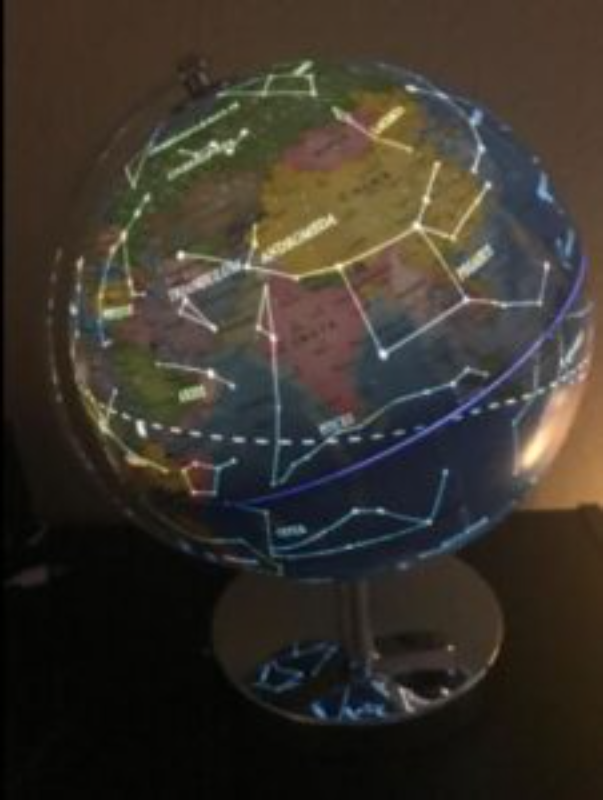 World Globe Led Constellation Map & Night Light photo review