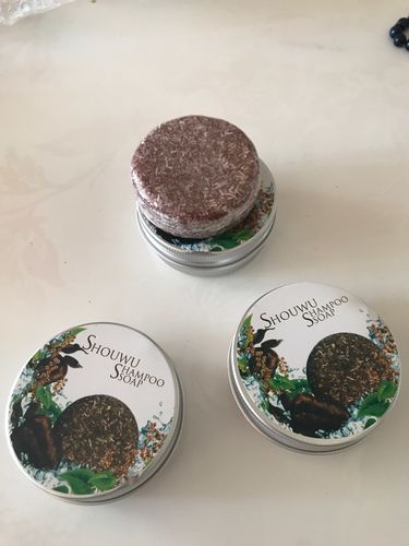 Natural Hair Darkening Shampoo Bar – Restores & Nourishes Hair photo review