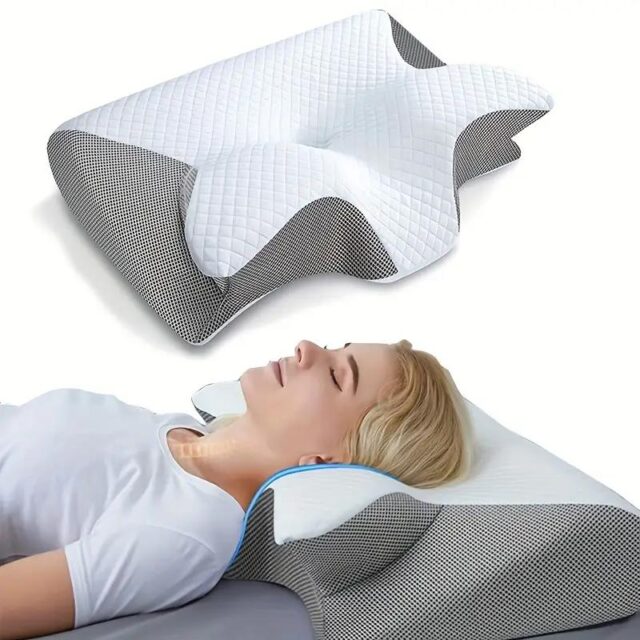 Comfortable Butterfly Pillow With Armrests For Better Sleep