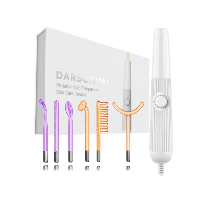 Neon Electrotherapy Wand For Acne, Wrinkles, And Hair Care