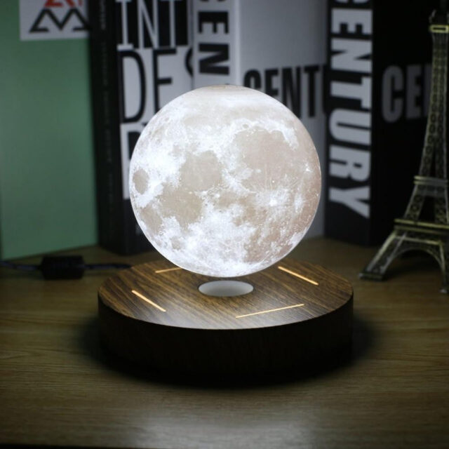 Levitating 3D Moon Lamp