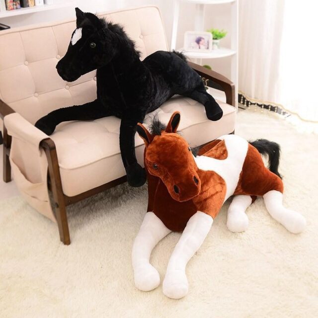 Horse Pillow Plush 3D Stuffed Animal (70cm)